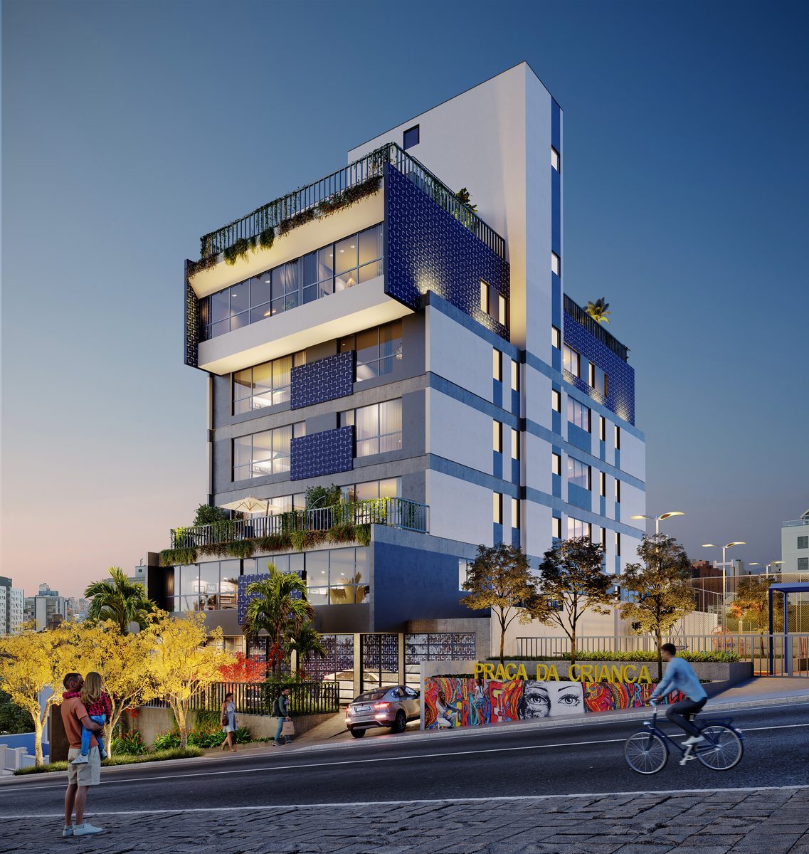 Nalu Campeche — Volumetria de esquina